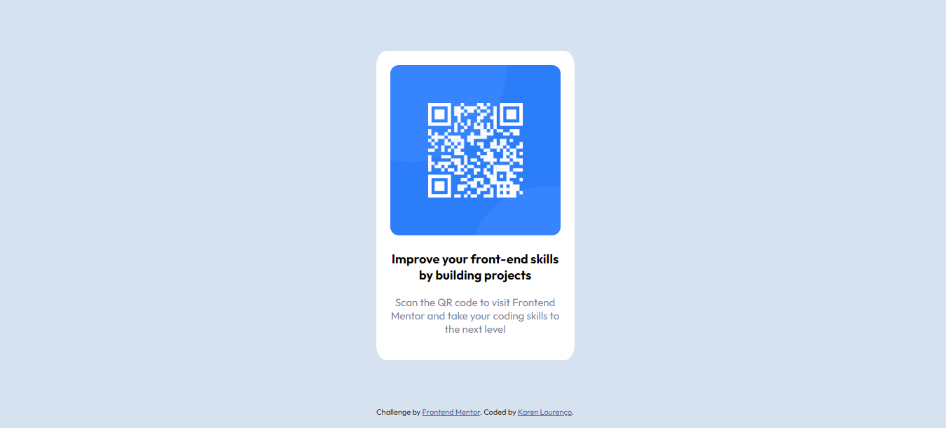 projeto qr code component